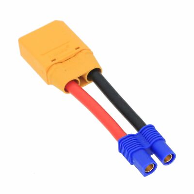 EC3 Female to Amass XT90 Male Cable 12AWG 5CM Wire for RC Battery Hobbies Toys