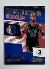 2018-19 Panini Established Threads Harrison Barnes Relic 53/75 AR86