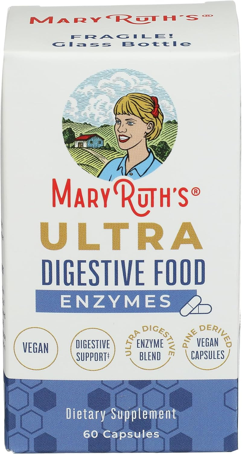 Капсулы с пищевыми ферментами Mary RuthS Ultra Digestive, 60 карат