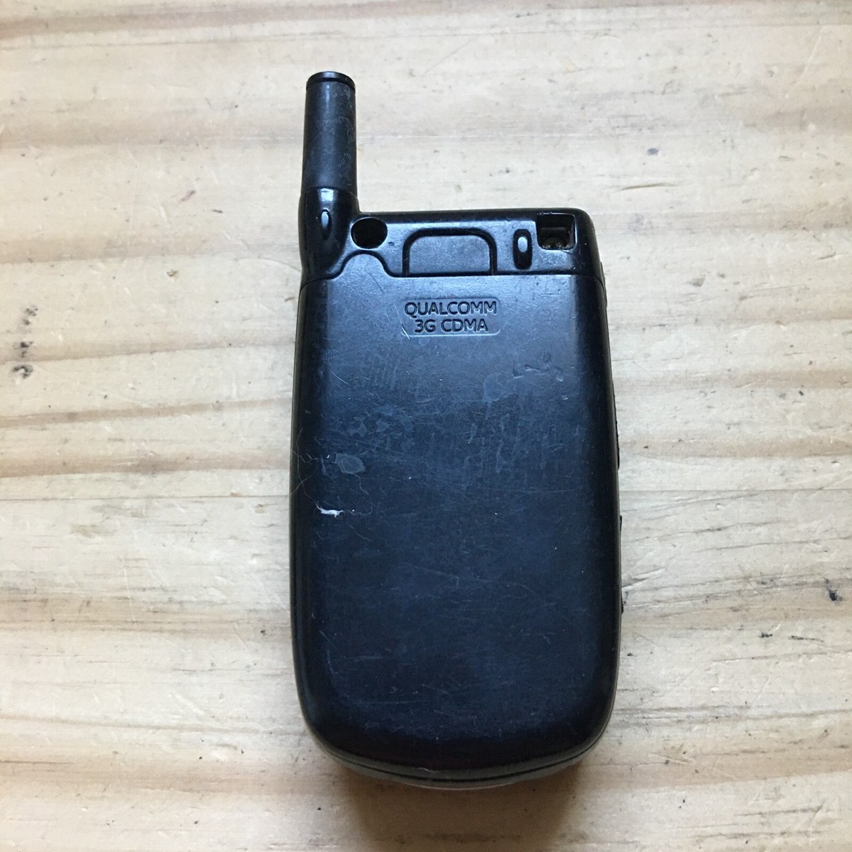 Vintage Sanyo SCP VI-2300 Black Network Sprint Cellular Flip Phone