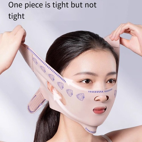 Facial Massage Strap Chin Cheek Lift-up Belt Lifting Mask Face Shape V-Line - Picture 6 of 14
