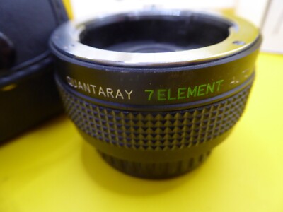 quantaray 7 Element Auto Tele Converter 2x MC für P/K Pentax K Mount sauber