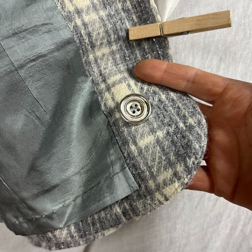 Pendleton Wool Plaid Suit Jacket Blazer Womens M … - image 7