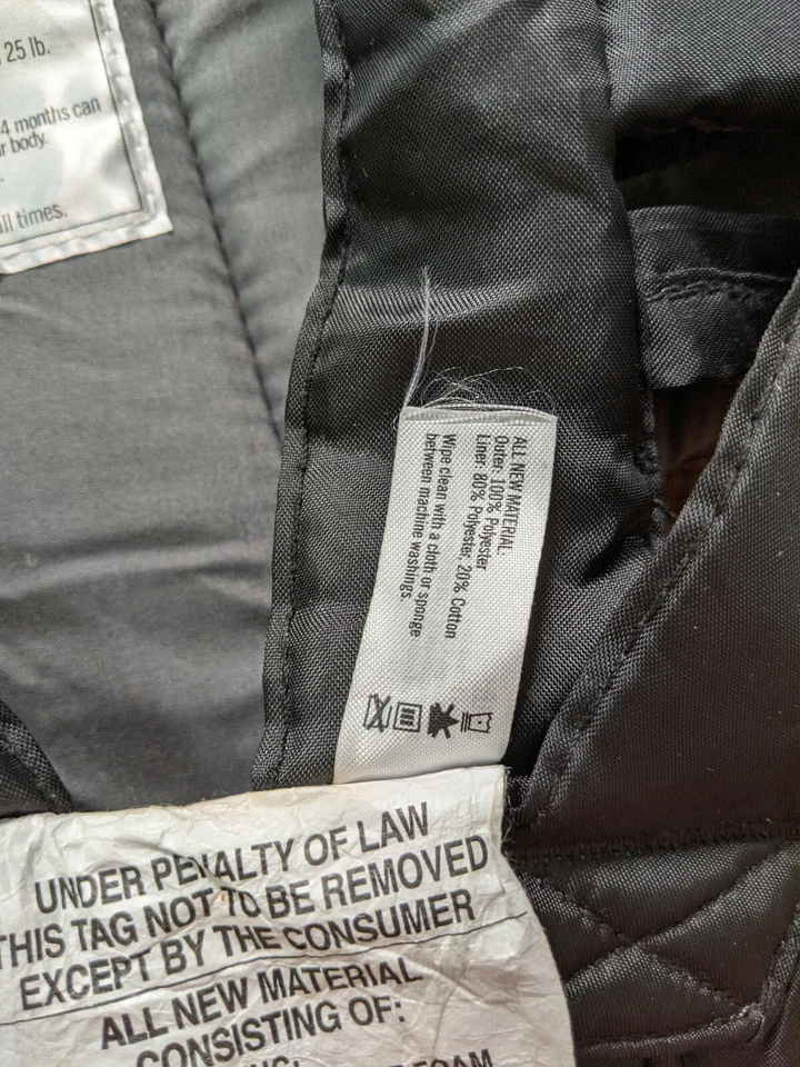 Infantino Black Convertible Carrier Newborn Baby - Image 4 of 4