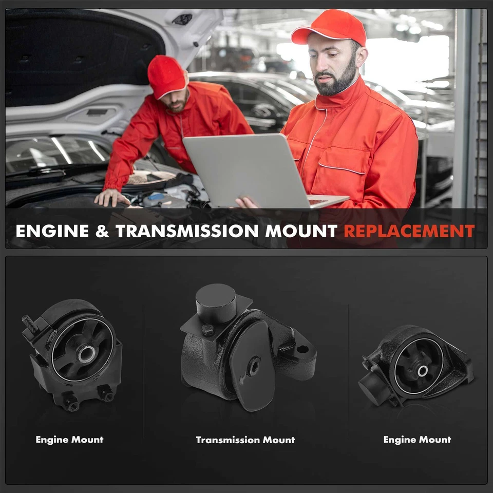 Suporte de motor 3x para Kia Amanti 2004-2006 Hyundai XG300 XG350 V6 3.0L 3.5L - Imagem 2 de 4