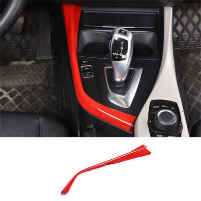 Strip Trim 1PCS For BMW F20 F21 F22 F23 Central Console Gear Shift Bright Red