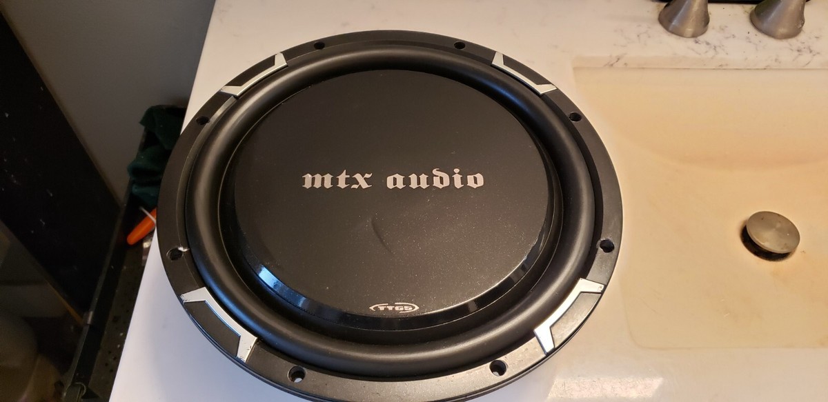 MTX tt6512-02 Thin subwoofer | eBay