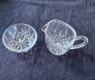 Vintage Montpellier Collection By Kristal Zajecar Open Sugar & Creamer