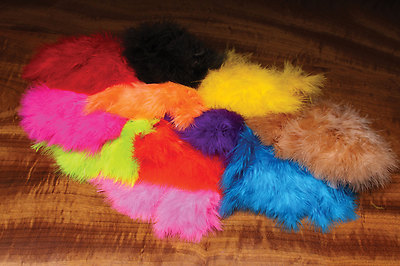Woolly Bugger Marabou WBM 21 Farben Hareline USA Wooly Bugger Marabou WBM