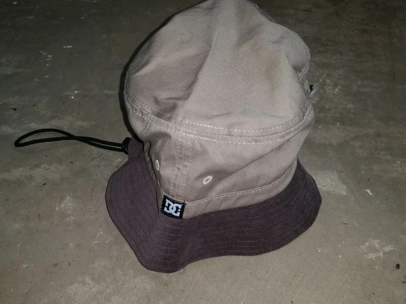 DC Bucket Hat BUCKETTER Khaki and Brown L-XL NOSWT