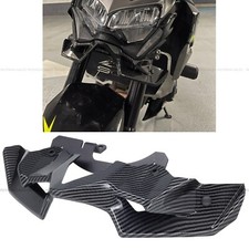 Kawasaki Z900 Carbon Fibre Winglet Front Nose Cone Panel Fairing Beak 2020-2024