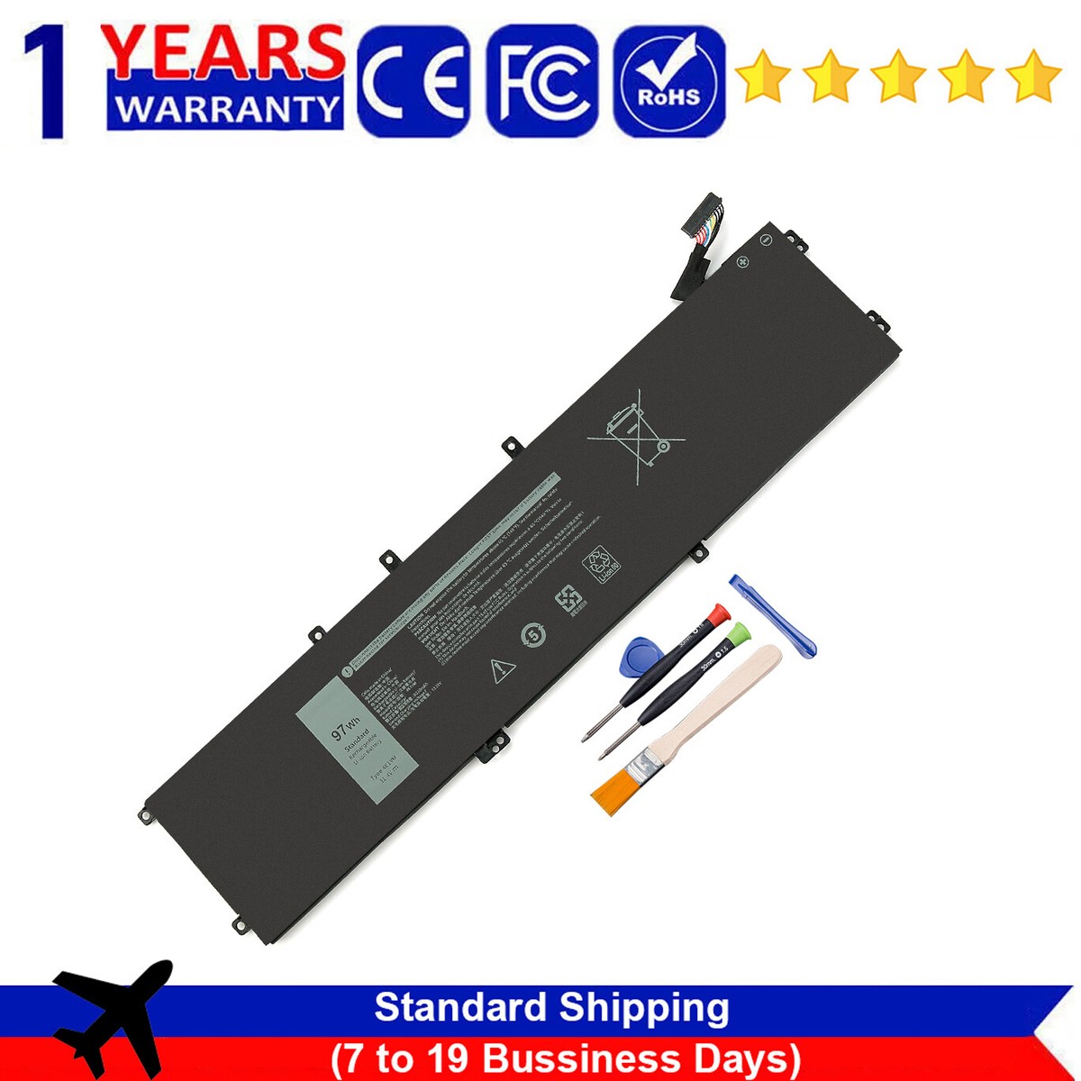 Battery Dell G7 17 7700 Gaming Laptop GREENTECH V0GMT BATTERY FOR