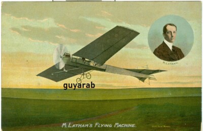 M. Latham's Flugmaschine - frühe Luftfahrt 