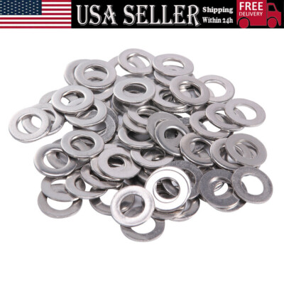 #ad 304 Stainless Steel Washers Flat Washer Assortment Set Kit M3 M10 Sizes 660pcs $7.80