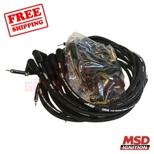 MSD Spark Plug Wire Set fit Chevrolet 1961-1974 K20 Pickup