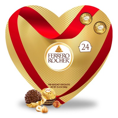Hazelnut Chocolates Valentine Heart Gift Box