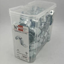 Halex 3/4 in. Rigid 1-Hole Straps (100-Pack) 61107B