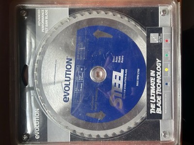 Evolution Steel-Cutting Circular Saw Blade (7-1/4  TCT)