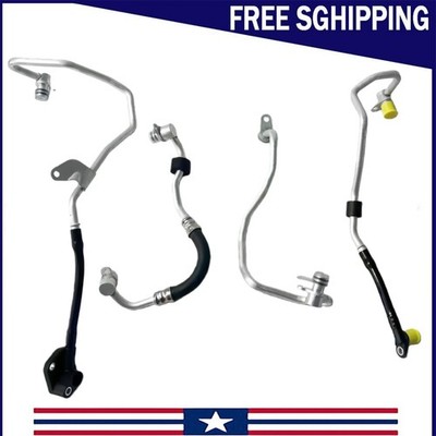 For 2011-2018 Mercedes CLS550 GL550 E550 S550 GL450 4Pcs Turbo Coolant Hose Line