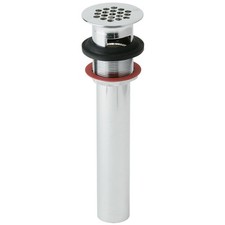 Elkay LK174 1-1/2 Chrome Plated Brass Drain Fitting w/ Perforated Grid Tailpiece
