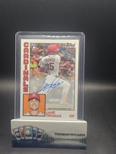 Lane Thomas 2019 Update Series 1984 RC Autograph 84A-LT