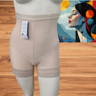 Viti Control Fajas Colombianas Boyshort High Waistline Powernet Sz Large