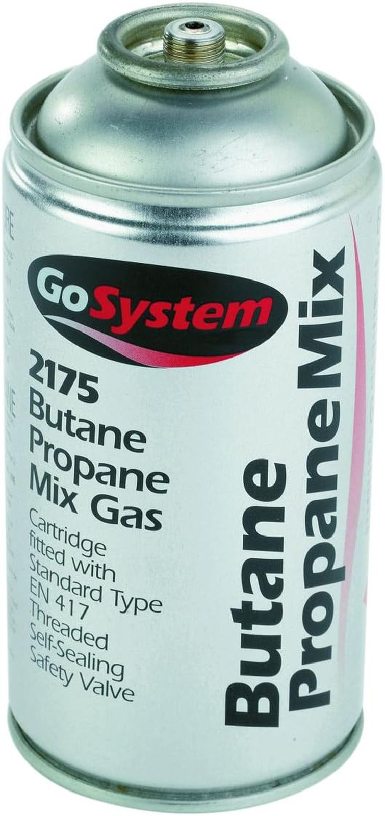 Gosystem Butane/Propane (70:30) Mix Gas Cartridge - Silver, 170 G