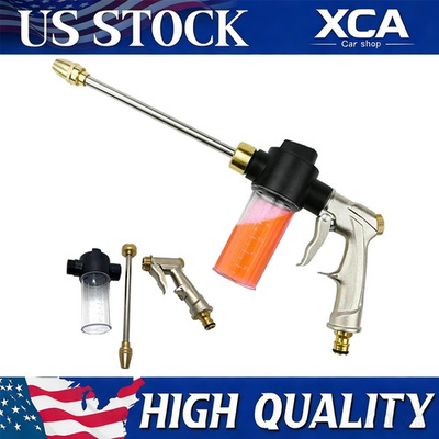 #ad Hydro Jet High Pressure Power Washer Water Spray Gun Nozzle For Car Garden Hose $10.47
