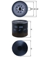 Mahle ÖLfilter OC 299 Anschraubfilter FüR Mitsubishi FE5 Campo Isuzu FE3 KB FE6