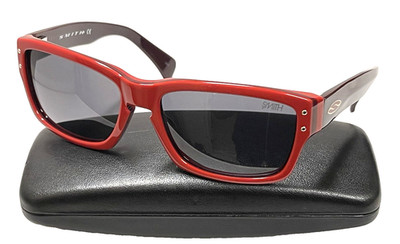 SMITH OPTICS CHEMIST/S Red Bordeaux Plastic Square Sunglasses