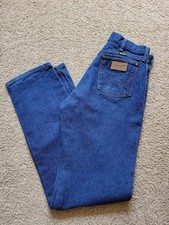 Vintage Wrangler Cowboy Cut 13MWZ 32x36 Mens Denim Jeans Cotton Made in USA