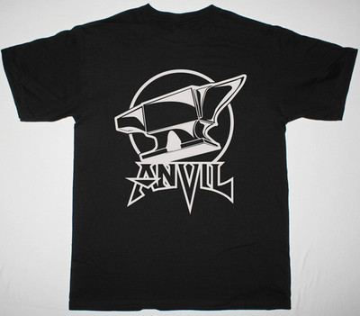 Anvil Band ON ANVIL LOGO Cotton Black T Shirt S-5XL TR759