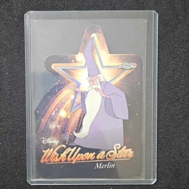 2025 Tops Disney Wonder Merlin Die-Cut Collectible
