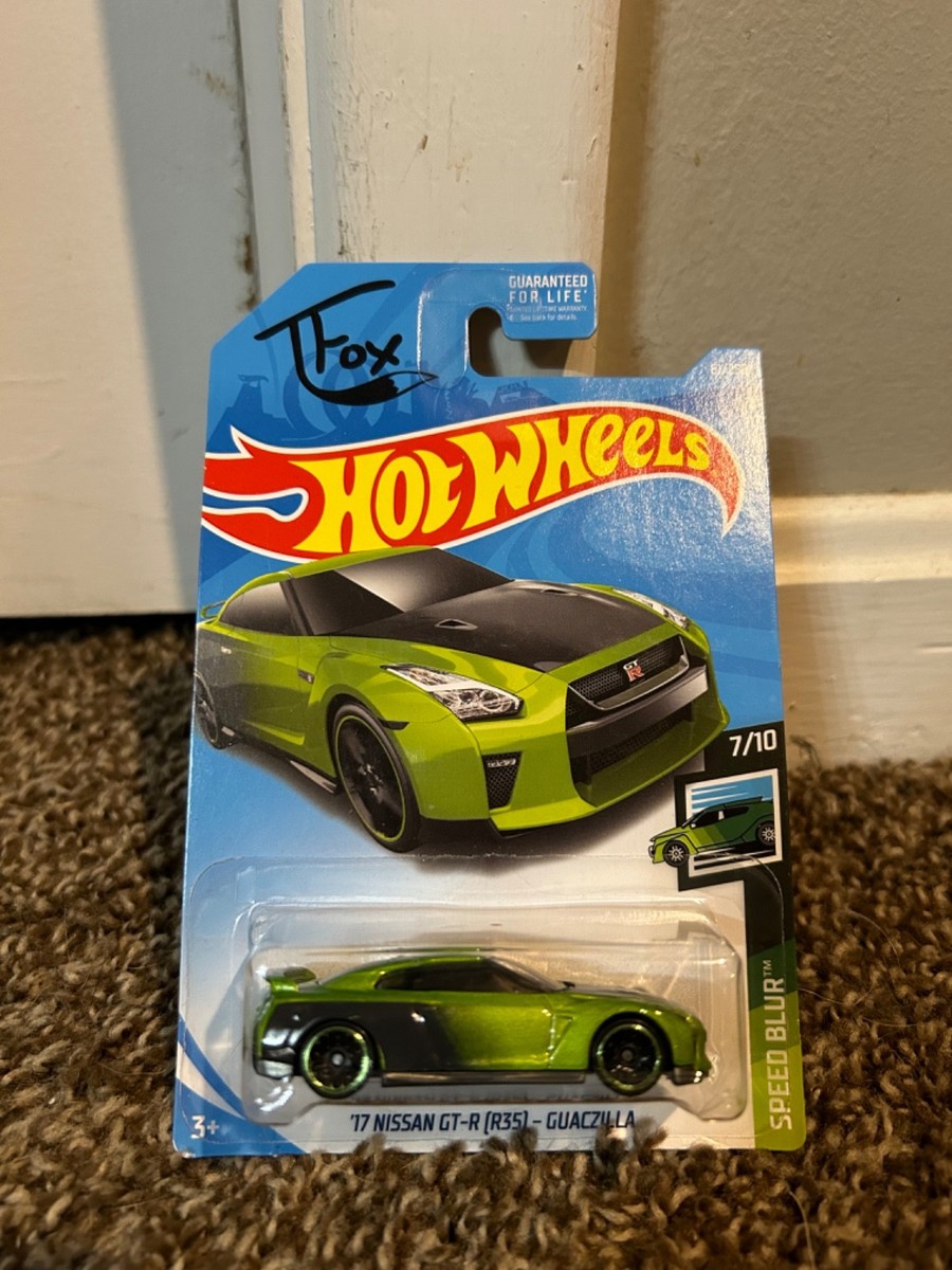 HOT WHEELS 2017 Tanner Fox - '17 Nissan GT-R R35 - Guaczilla
