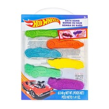Hot Wheels 6 Piece Bath Bombs for Kids, 8.46 Ounce (Pack of 1), 