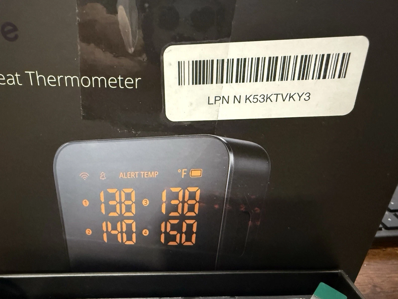Govee WiFi Meat Thermometer Smart Bluetooth Digital Remote Grilling