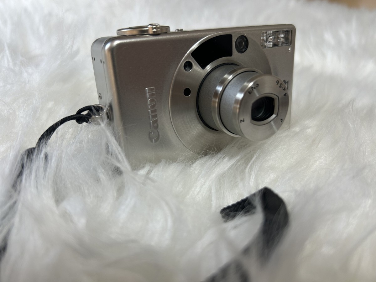 Canon IXY 320 film Camera Silver – Fully Working – Japan Model