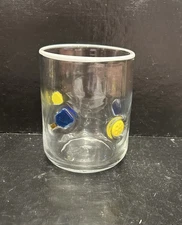 NEW Anthropologie Clear Pickleball Icon Juice Glass 17.25 OZ