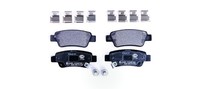 Hinterachse Hella 8DB 355 013-591 Bremsbelagsatz, Scheibenbremse FüR Honda