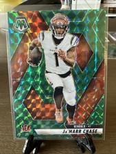 2025 Panini Mosaic - Ja'Marr Chase #11 Green Mosaic Prizm