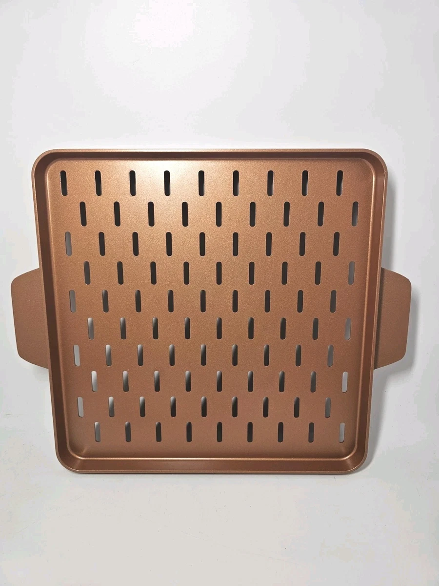 Parrilla de barbacoa de chef de cobre 12x12 antiadherente de cerámica estufa exterior nueva