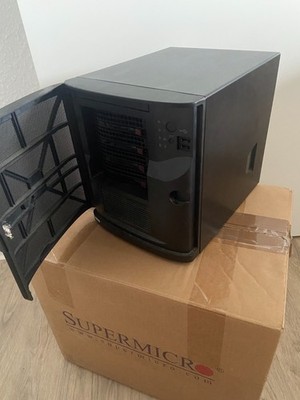 Supermicro Xeon D Server 64GB ECC 10G IPMI KVM X10SDV Homelab Proxmox inkl OVP