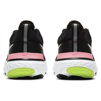 CW1778-012 Nike React Miler Schwarz Sunset Pulse W Damen Turnschuhe Sportschuhe