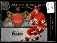 2011-12 Panini Crown Royale All The Kings Men Memorabilia Curtis Glencross