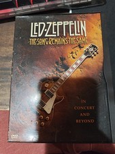 Led-Zeppelin Song Remains the Same DVD, 1976 