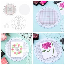 Rotating Stamping Platform Stamping Positioning Tool For Craft Stencil Stamp