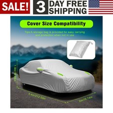 Xxxl Large Car Cover Sedan Waterproof Sun Rain Uv Dirt Resistant Waterproof