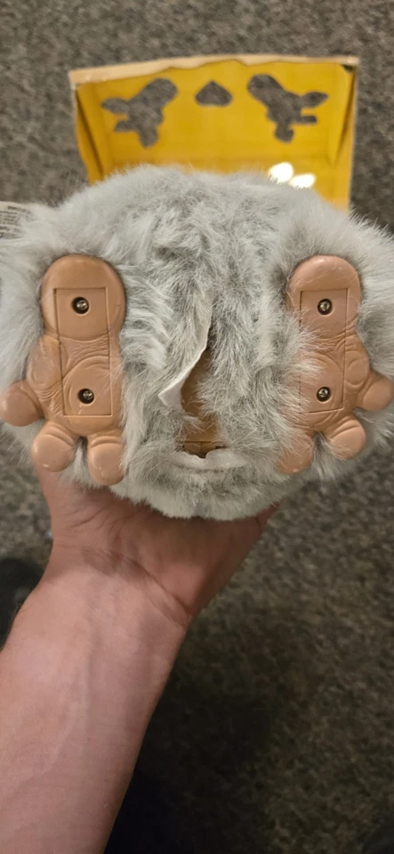 Sleepy Blue Furby 2005. Con caja, cuchara, hoja de cuidado con no funciona somnoliento rosa Foto 3 de 4