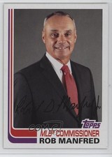 2017 Topps Archives 1982 Rob Manfred #136 f2v
