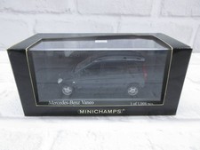 Mini car 1/43 Minichamps Mercedes Benz Vaneo Black met. black model car